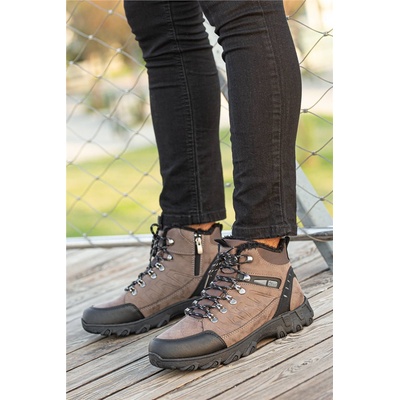 Moda Trend Мъжки туристически боти - Кафяви #359155 (359155_Кафяво)