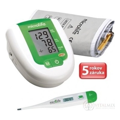 Microlife BP 3AG1 + MT 3001 + adaptér