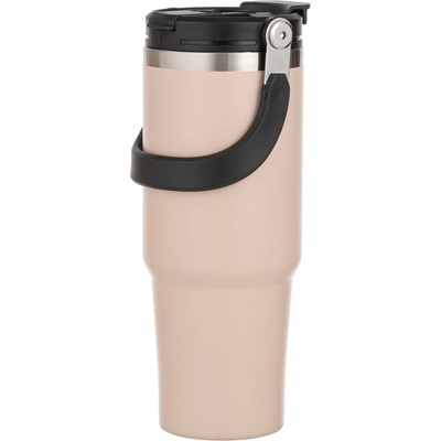 Ladelle Бежова бутилка за пътуване бутилка от неръждаема стомана 1 l Eco - Ladelle (64267)