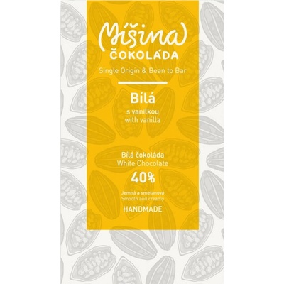 Míšina bílá 40% s vanilkou 50 g