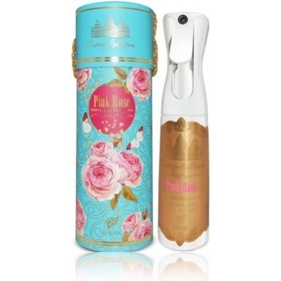 Afnan Heritage Collection Pink Rose Room & Fabric Mist 300 ml