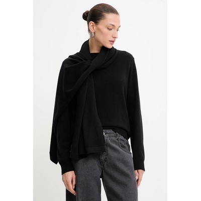 ANSWEAR Пуловер от мериносова вълна с шал Answear. LAB (WA25-SWD022)