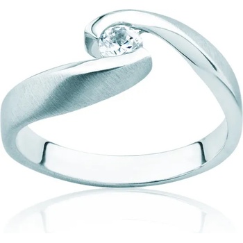 Image 1 of SAVICKI Годежен пръстен Minimalism: бяло злато, диамант