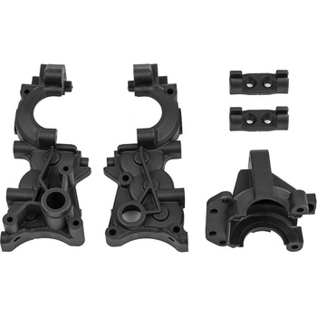 Associated B7 FT plastová klec převodovky uhlík 2+1+1 ks