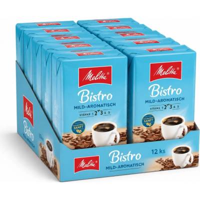 Melitta Bistro Mild mletá 12 x 0,5 kg