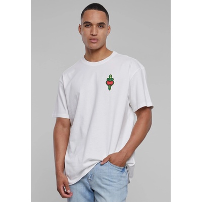 Mister Tee Тениска Santa Monica Oversize Tee blancwhite XXLUB-MT2456-04643 - Тъмносив, размер XS