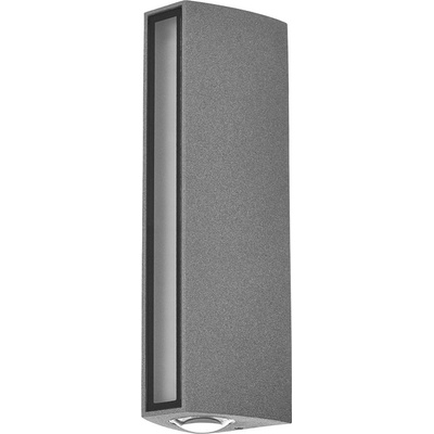 ELBULGARIA LED аплик Elbulgaria - Devanger, 2861/12 SG, 11W, IP44, 4000K, сив (2861-12sg)