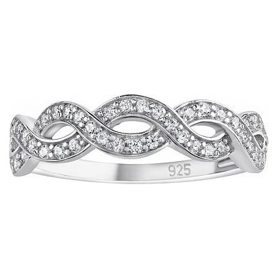 SILVEGO Strieborný prsteň Heiko s Brilliance Zirconia JJJ0879R