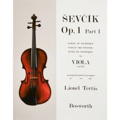 MS Sevcik Viola Studies School Of Technique Part 1