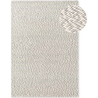 Elle Decoration Светлосив/кремав ръчно изработен вълнен килим 200x290 cm Lyon Beans - Elle Decoration (106317-200x290)