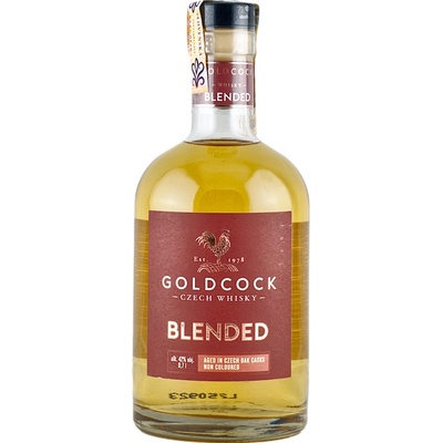 Goldcock Blended 42% 0,7 l (čistá fľaša)