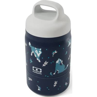 Monbento termobox na jídlo Handy Wolf 350 ml + 150 ml