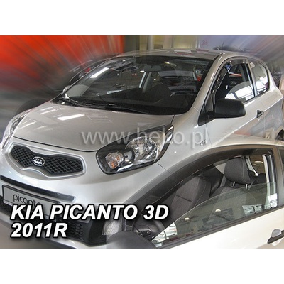 Deflektory predné KIA Picanto, 2011-2017