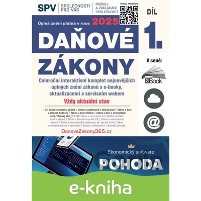Daňové zákony 2025 Díl 1. - DonauMedia