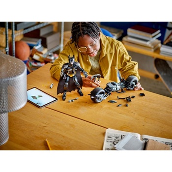 Image 1 of LEGO® DC - Batman™ Construction Figure and the Bat-Pod Bike (76273)