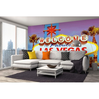 DIMEX ART Самозалепваща се флизелинова фототапета добре дошли в лас вегас 375 x 250 см