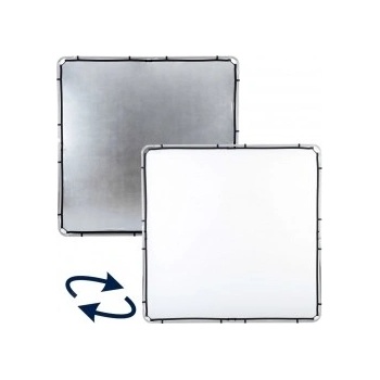 Lastolite Skylite Rapid Fabric Large 2 x 2m Silver/White (LR82231R)