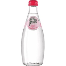 Perrier Raspberry & Rosse Minerálna Voda 0,33 l Sklo