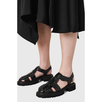 AllSaints Кожени сандали AllSaints Tess Sandal в черно W041FC (W041FC)