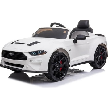 ROLLZONE Ford Mustang 24V - Детска акумулаторна кола, Бяла, EVA гуми (SX2038-white)