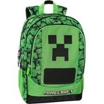Panini Ученическа раница Panini Minecraft Creepers - с подвижна стойка на колелца (74360)