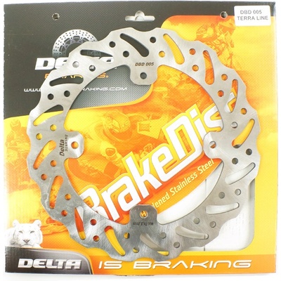 DELTA-BRAKING Terra Line brzdový kotouč - ZADNÍ BRZDA HONDA CR 125/250 (02-07) / CRF 250/450 (02-22) - průměr 240mm – Zboží Mobilmania