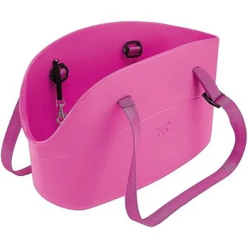 Ferplast With Me S - Транспортна чанта с регулируеми дръжки за кучета до 5 кг. 14 x 35 x h 22 см - лилав