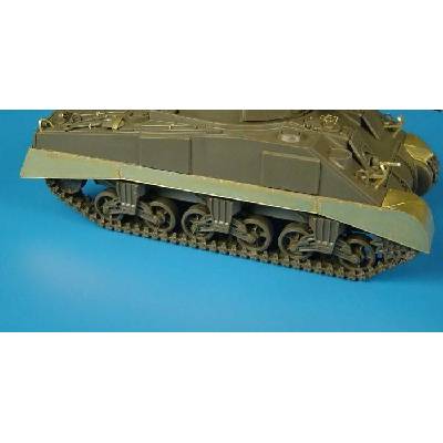 Tamiya SHERMAN M4-fenders parts for kit 1-48 1:48