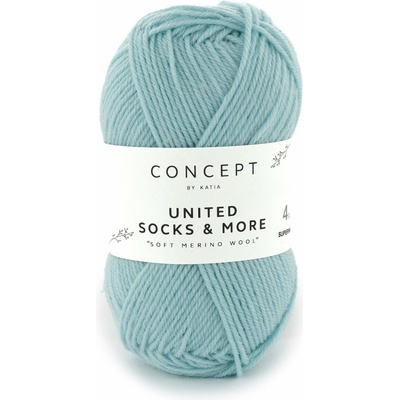 UNITED SOCKS & MORE Katia Farby UNITED SOCKS & MORE: 30 pastelová tyrkysová