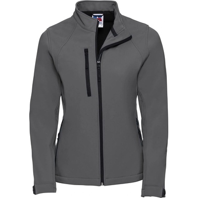 Russell Athletic 140f / Дамско трислойно софтшел яке - титаниево xxl (10140f49305)