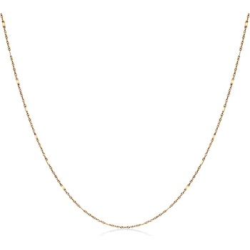 Image 1 of SAVICKI Синджирче Savicki 1, 6 мм: 585 злато, плочка от singapur