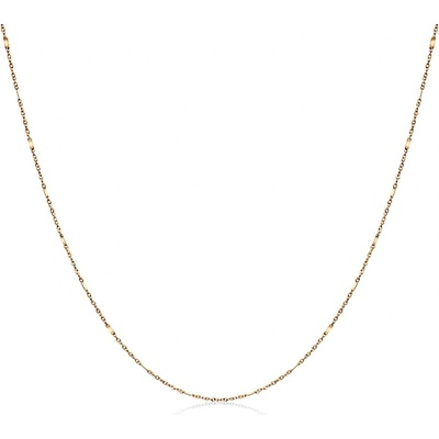 SAVICKI Синджирче Savicki 1, 6 мм: 585 злато, плочка от singapur