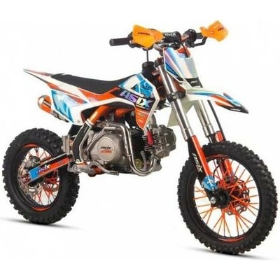 XMotos XB27 Semi-Automatic 110CC 4T 14/12 modro-oranžová