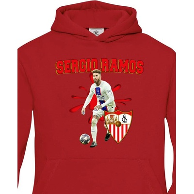Dětská mikina Sergio Ramos Červená