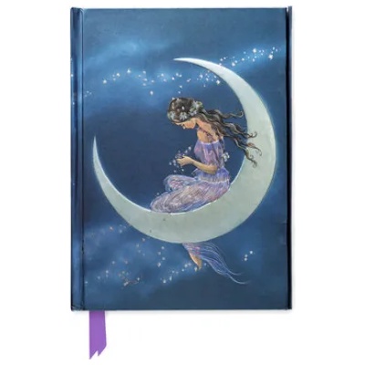 Flame Tree Publishing Jean & Ron Henry: Moon Maiden (Foiled Journal) | Flame Tree Studio