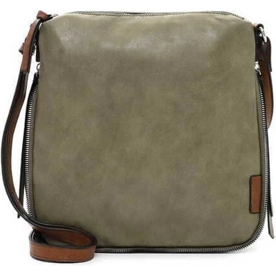 Tamaris crossbody kabelka Gritt velká zelená