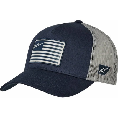 FLAG SNAP HAT Alpinestars modrá /šedá