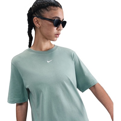Nike Дамска тениска Nike Oversized Logo T-Shirt Womens - Cannon