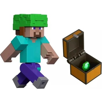Mattel Minecraft: Фигура Craft-A-Block - Подводен Стийв (JCN39)