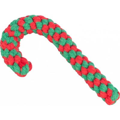 Trixie Vianočné bavlnená palička CANDY CANE 19 cm