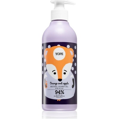 YOPE Orange & Apple душ гел за деца 400ml