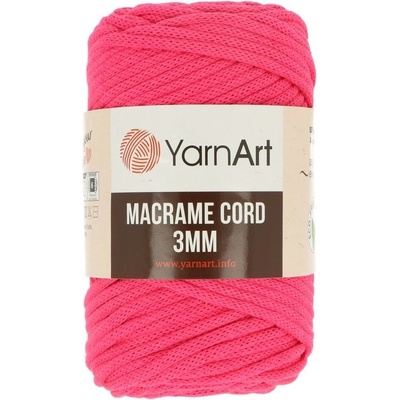 Špagát YarnArt Macrame Cord 803 fuchsiová