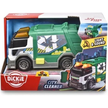 Dickie Toys Dickie: Селективен боклукчийски камион със светлина и звук - 15 см (203302029)