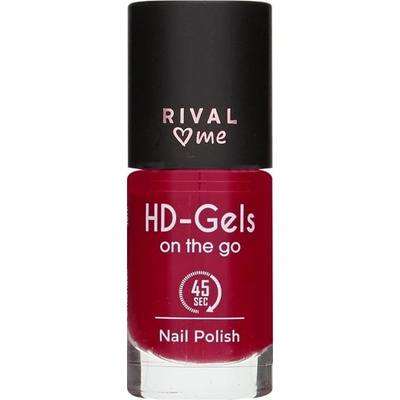 Rival Loves Me Lak na nehty HD-Gels on the go 19 Ruby Red 9 ml