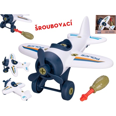 Mikro trading Letadlo šroubovací -18 cm - na volný chod