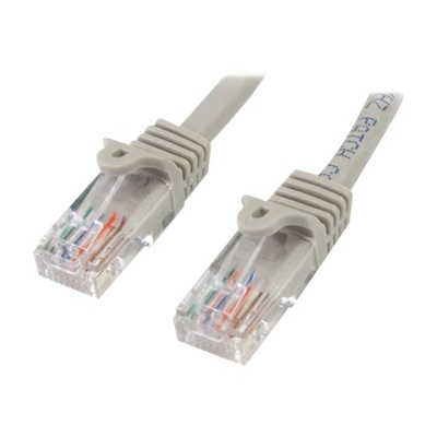 StarTech StarTech. com 45PAT50CMGR мрежов кабел Сив 0, 5 м Cat5e U/UTP (UTP) (45PAT50CMGR)