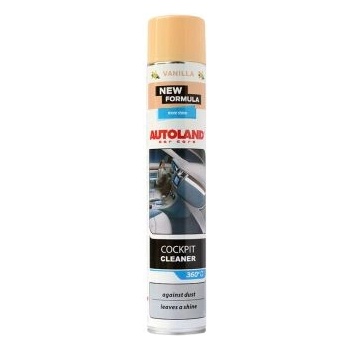 Image 1 of Carmart Аерозолен препарат за табло с аромат VANILLA 750ml черен