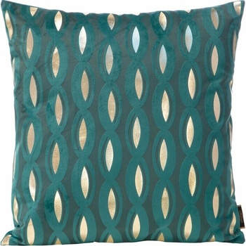 Takoy Zamatová so zlatou geometrickou potlačou-HF-381630 45 x 45 cm