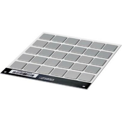 Phoenix Contact 0804298 LS-EMLP-AL (27X27) značení přístrojů Druh montáže: nalepení Potisknutelná plocha: 27 x 27 mm hli