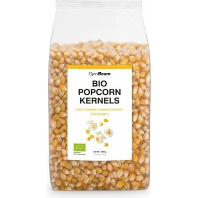 GymBeam BIO Kukuřice na popcorn 1000 g – Zboží Dáma
